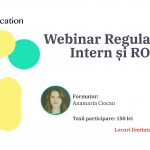 Detalii webinar Regulament Intern și ROF în înv. preuniv. (9 august)