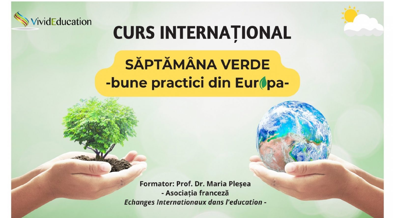 Detalii curs internațional Luxemburg „Săptămâna verde - bune practici din Europa” - 21 aprilie