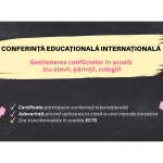 Detalii conferință internațională „Gestionarea conflictelor în școală” - (16 sept. 2026)